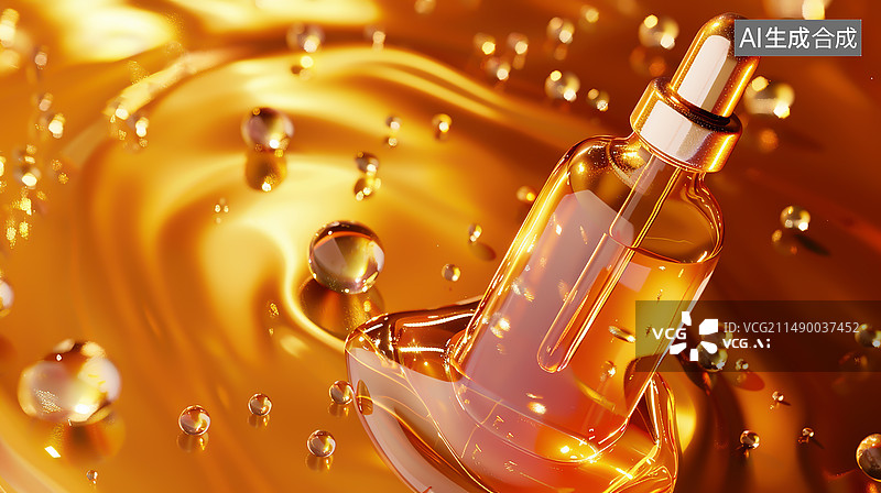 【AI数字艺术】电商美容护肤产品展示海报图片素材