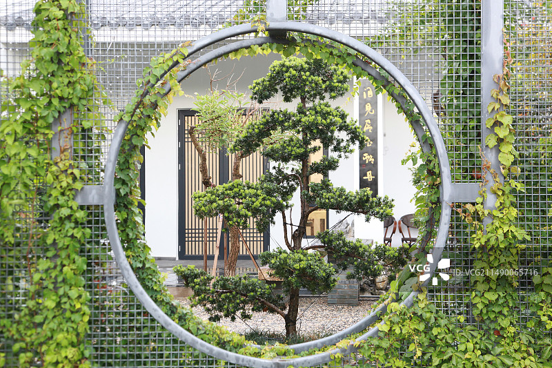 中式庭院图片素材