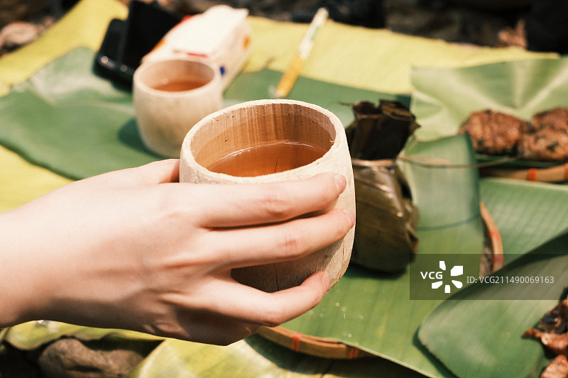 喝茶图片素材