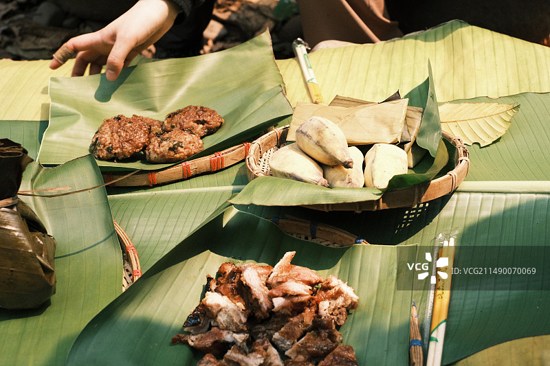 西双版纳热带雨林套餐图片素材