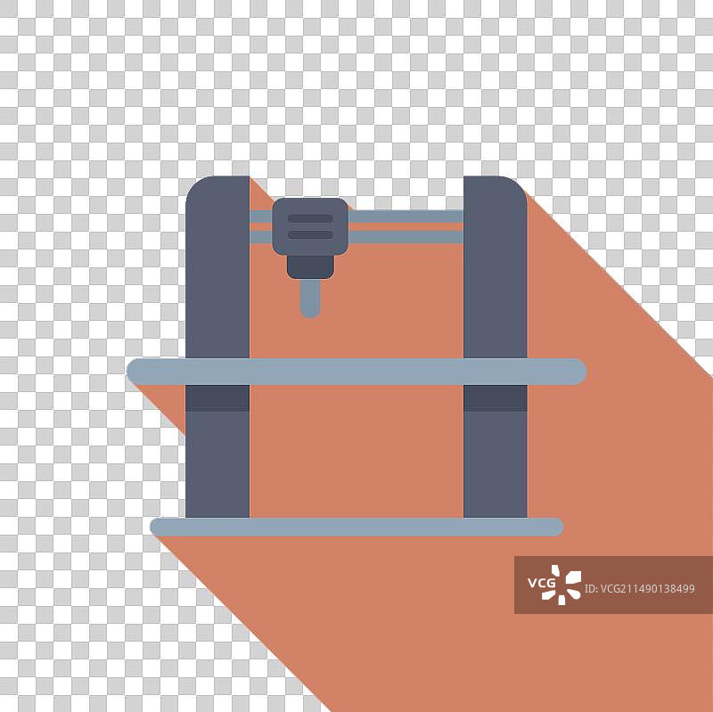 数字按压标签图标扁平光束图片素材