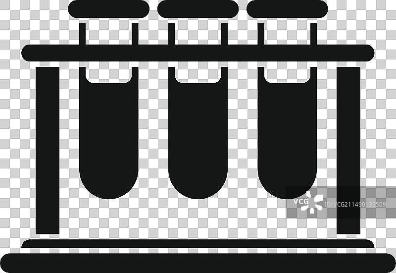 试管架材料图标，简约DNA图片素材