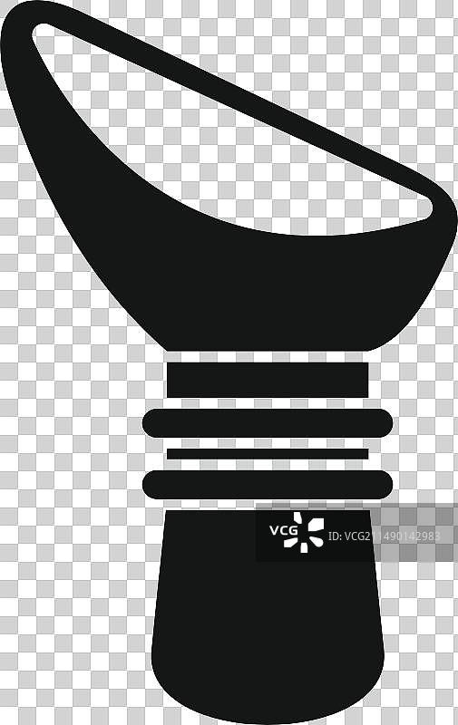 耳塞保护图标简约取消图片素材