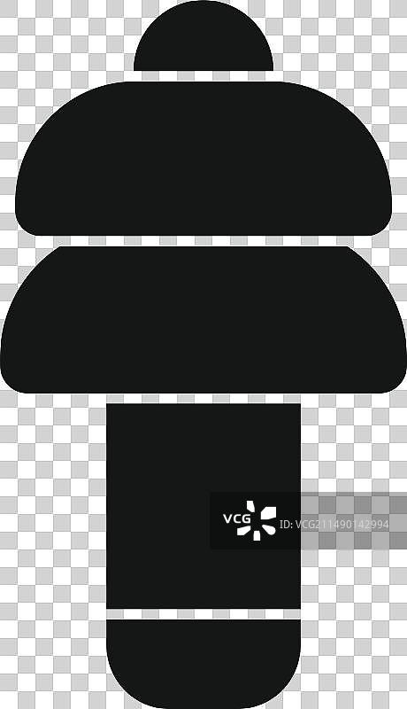 平静的耳塞图标简约设备图片素材