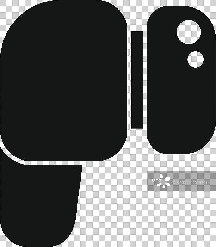 降噪耳塞安全简约图标图片素材