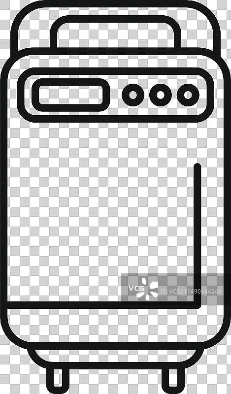 医疗援助图标轮廓中心图片素材