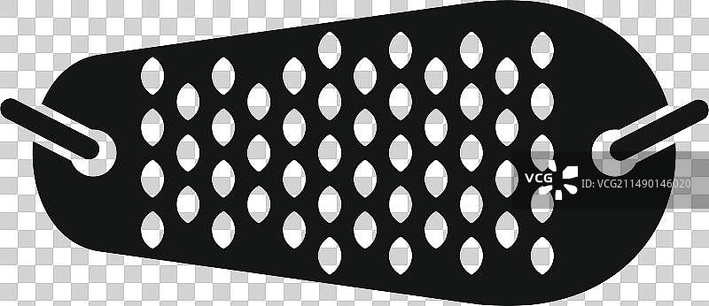 雪冬冰钓简易图标图片素材