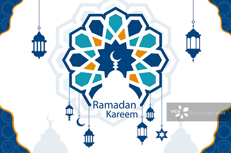 斋月模板、帖子和banner图片素材