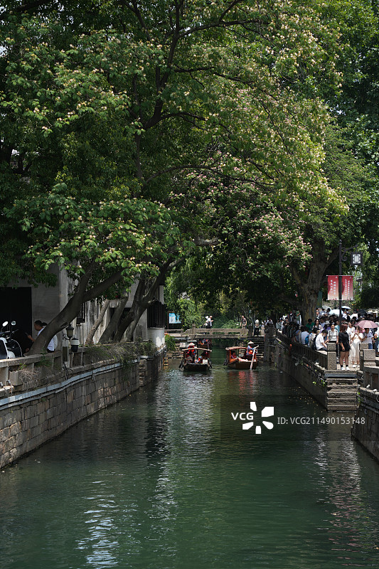 苏州平江历史文化街区江南水乡图片素材