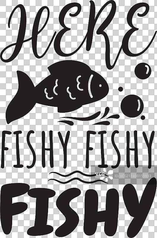 小白背景上的鱼设计图片素材