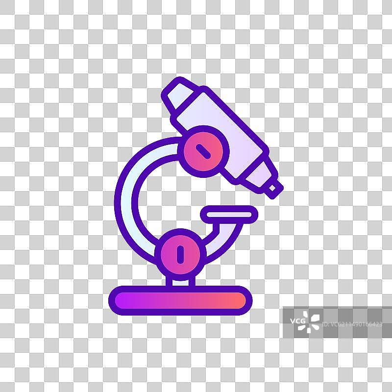 实验设备细线显微镜图标图片素材