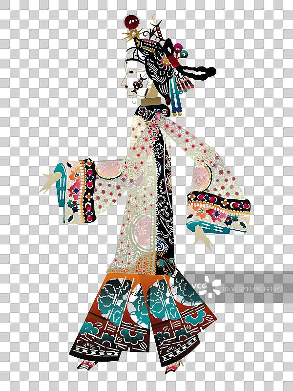 非遗文化艺术传承国粹皮影图片素材