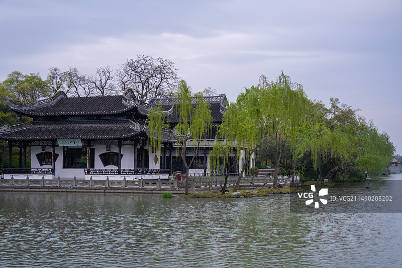 扬州蜀冈瘦西湖风景名胜区自然风光图片素材