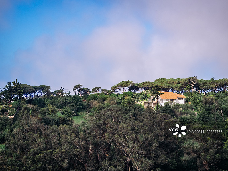葡萄牙罗卡角的一处度假别墅图片素材