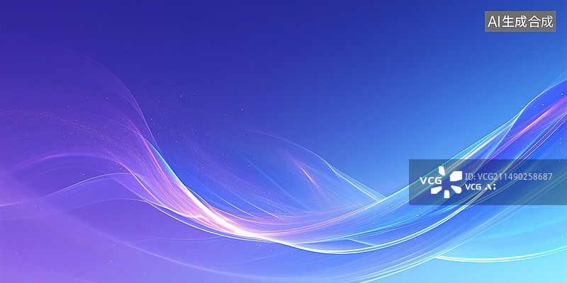 【AI数字艺术】流体渐变多彩风格PPT年会背景科技未来抽象背景图片素材