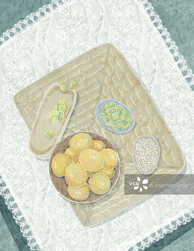 水果餐桌图片素材