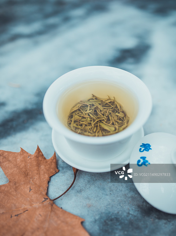 四川成都人民公园内的鹤鸣茶馆图片素材