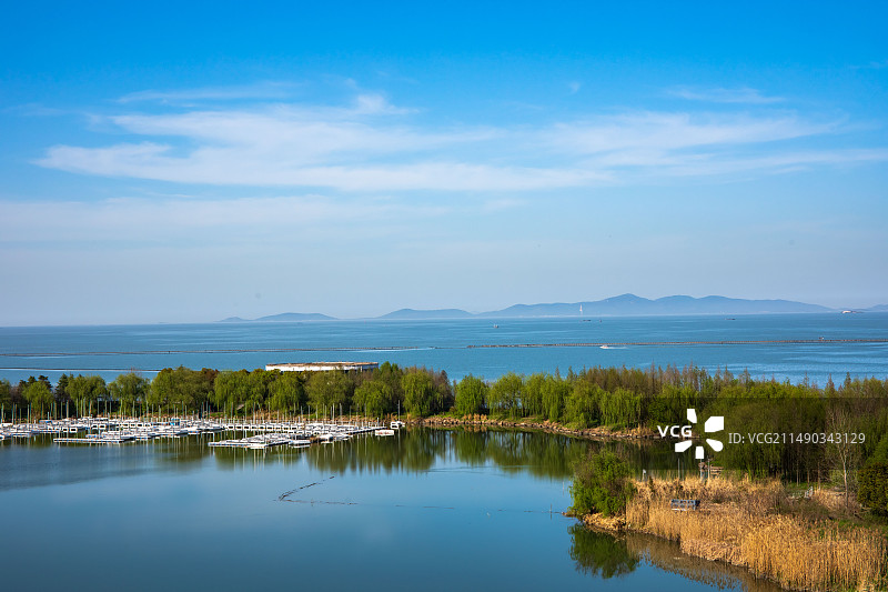 湖州太湖风光图片素材