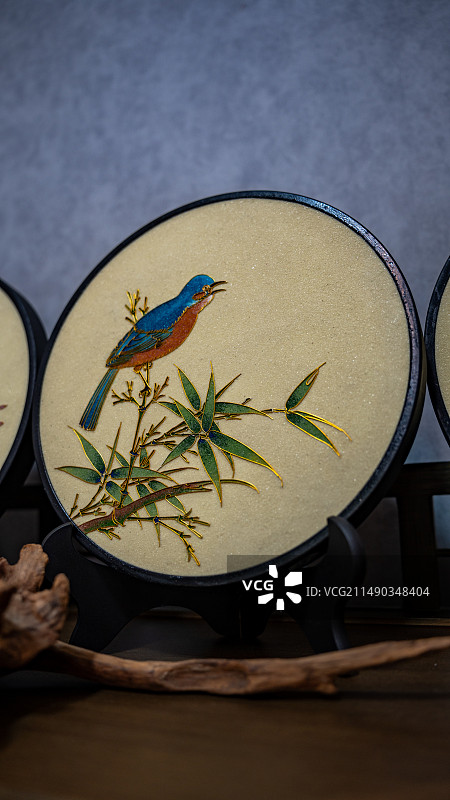 掐丝珐琅图片素材