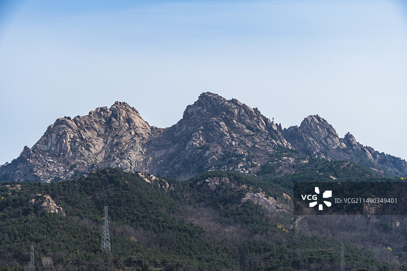 青岛浮山图片素材