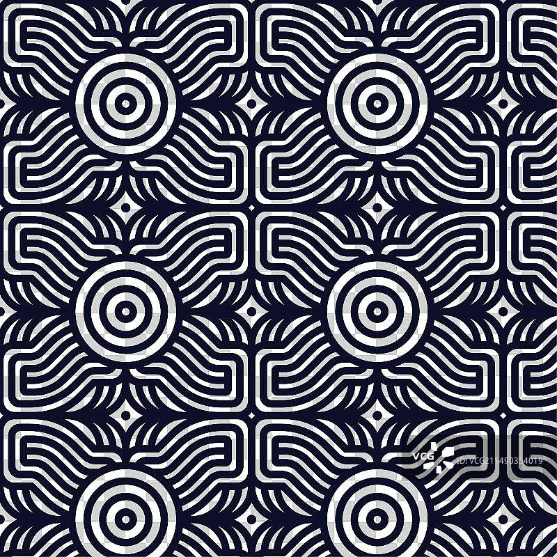 白色背景上的单色图案设计图片素材