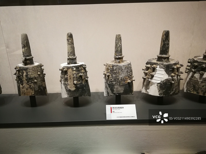 战国 编钟 青铜器 博物馆文物图片素材