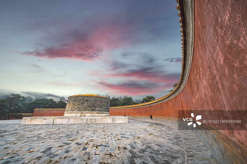 河北省易县清西陵图片素材