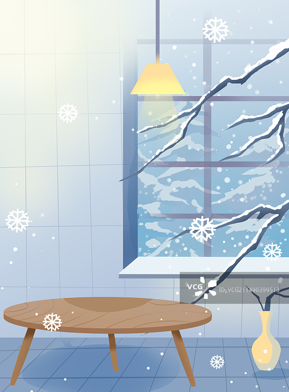 冬季室内图片素材
