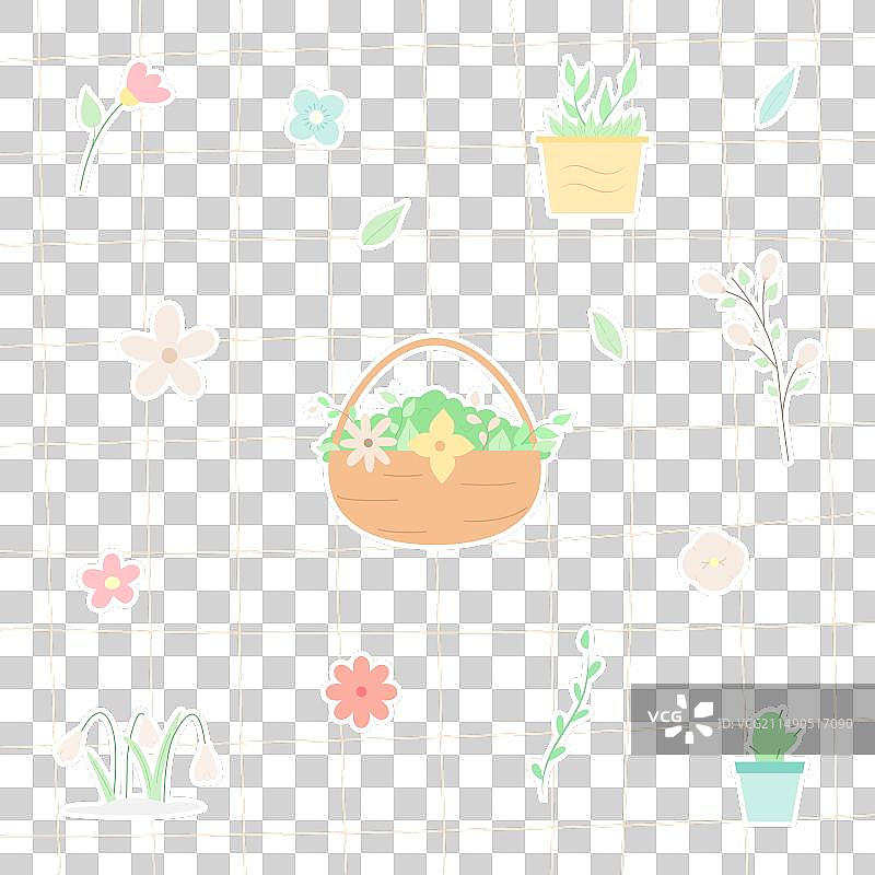 日记和计划本贴纸图片素材