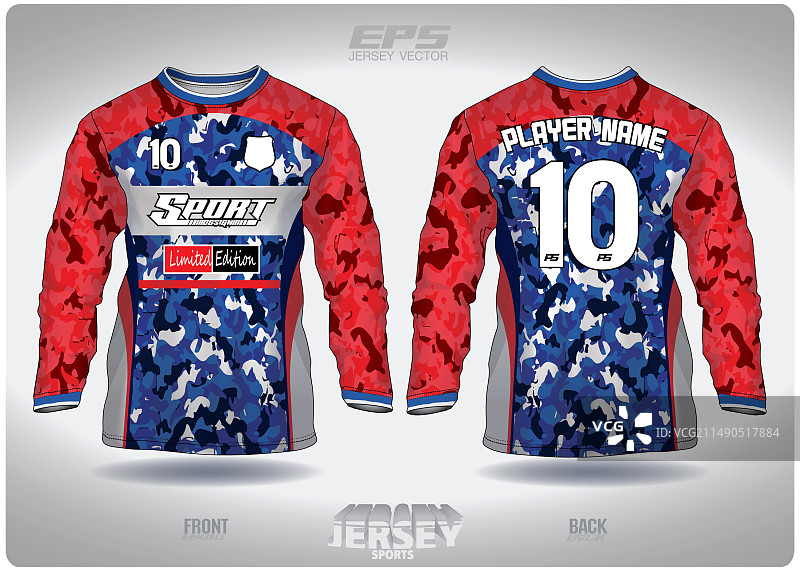 EPS运动衫抽象图案设计图片素材