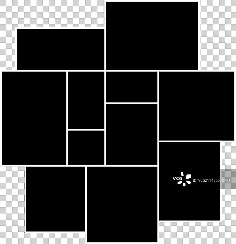 照片拼贴模型图片素材