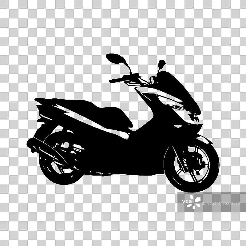 摩托车图标图片素材