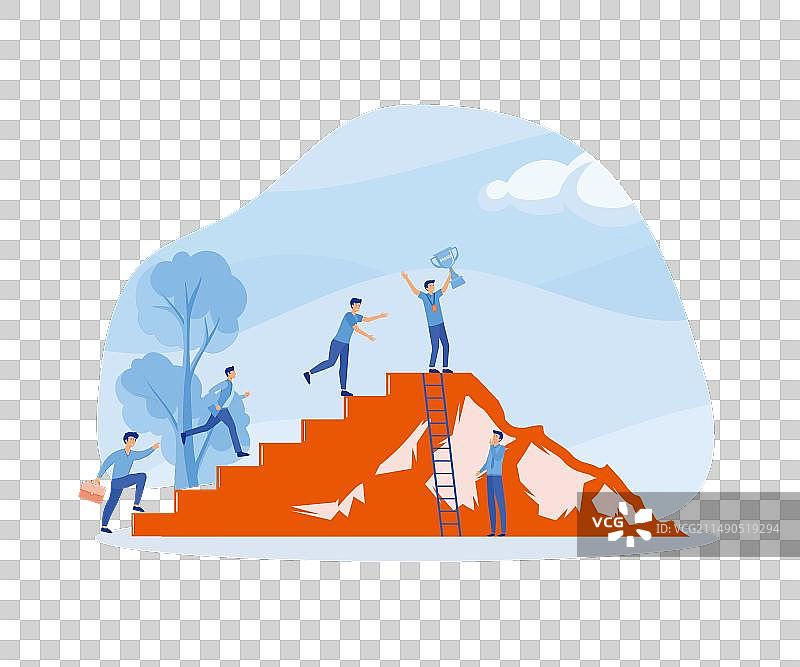 商业团队成功概念图片素材