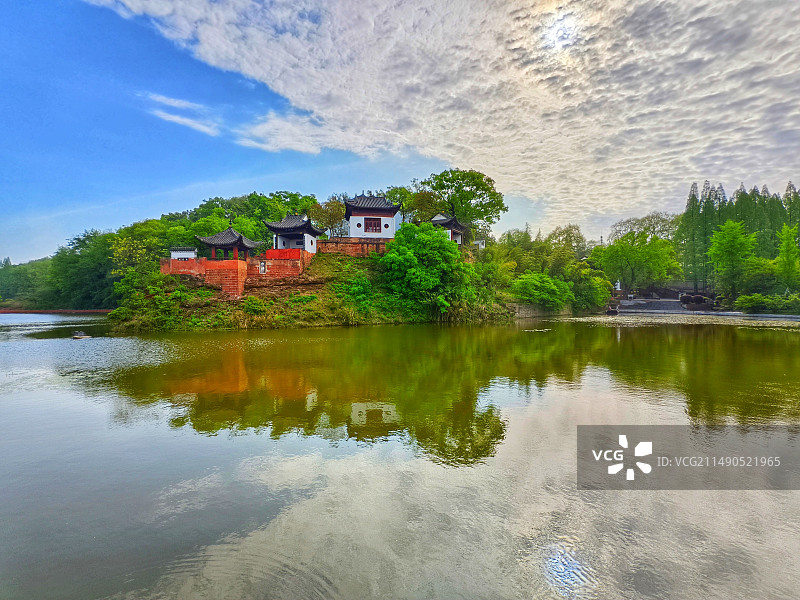 霞蔚东坡赤壁图片素材