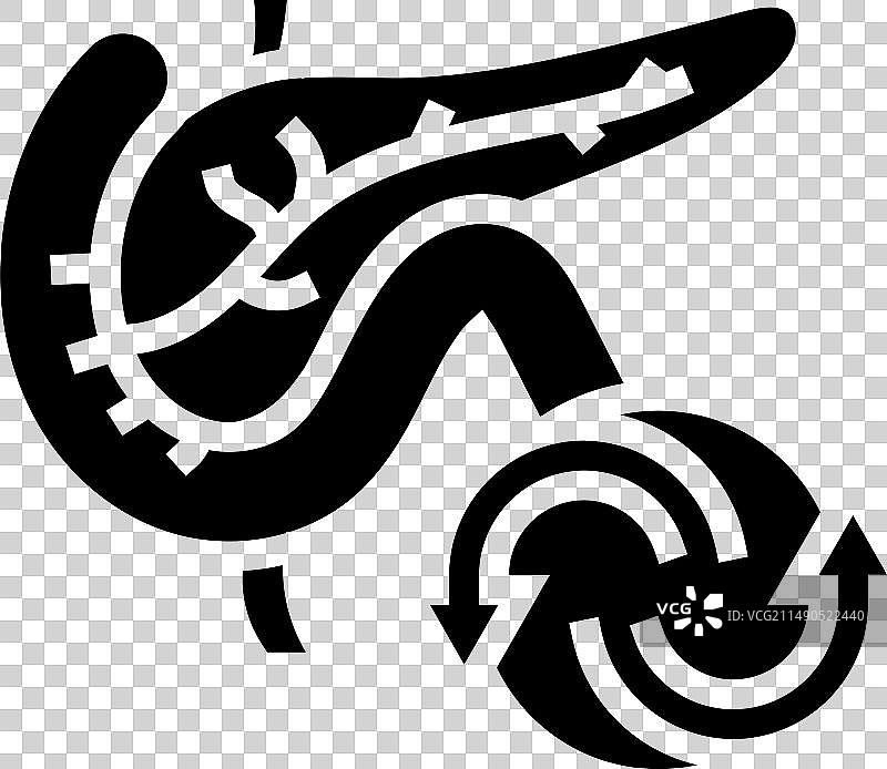 胰腺移植手术标志符号图片素材