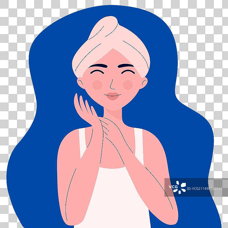 扁平风女性角色图片素材