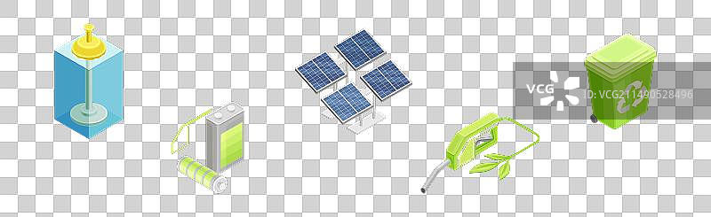 可再生绿色能源技术图片素材