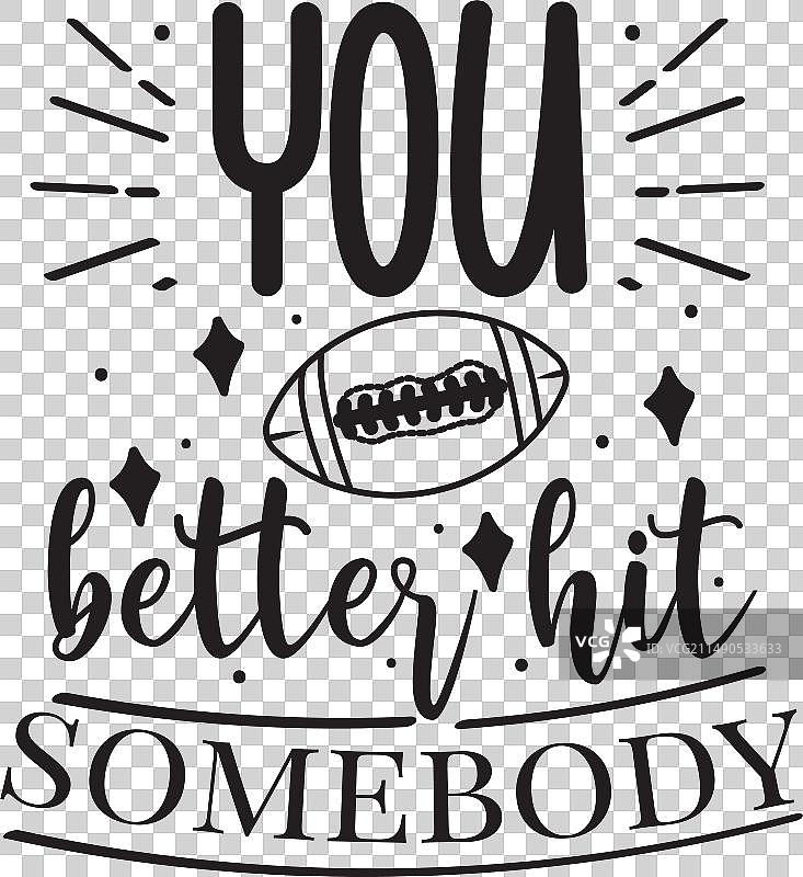 你最好击中白色背景上的某人设计图片素材