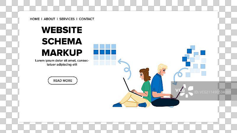 网站schema标记搜索图片素材