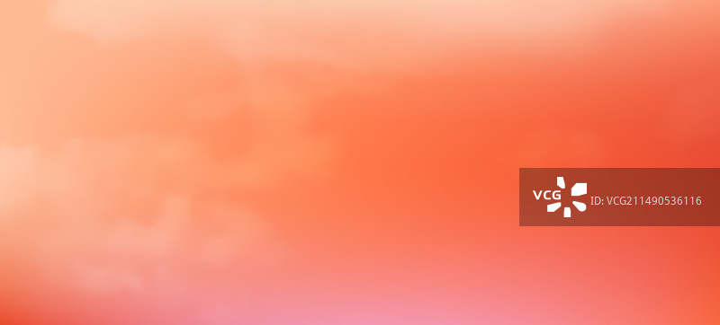 现代彩色渐变背景与云朵图片素材