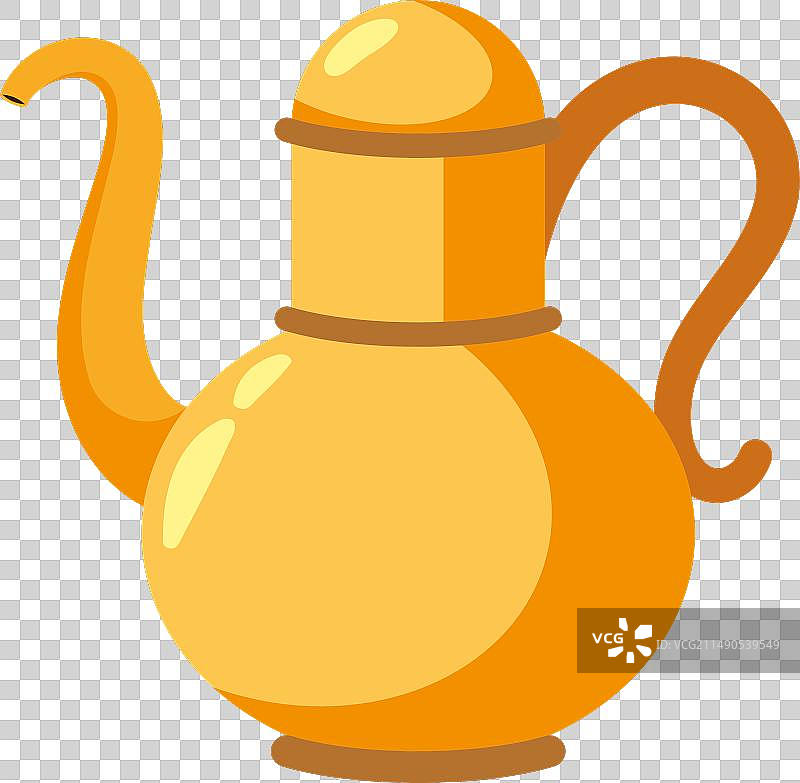 阿拉伯茶壶图片素材