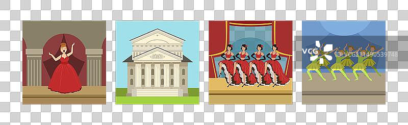 人物表演舞台剧图片素材