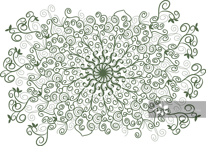 西洋菜颜色抽象背景图片素材