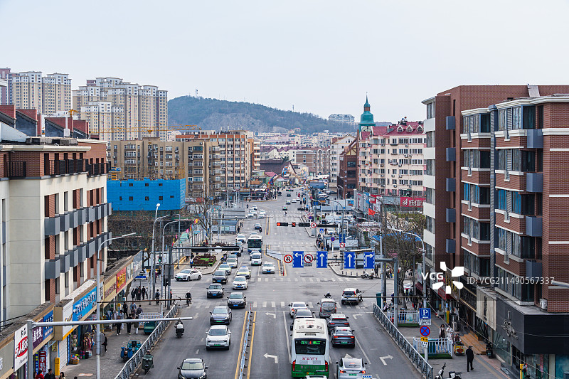 青岛台东步行街图片素材