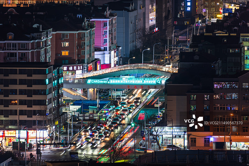 青岛台东步行街图片素材