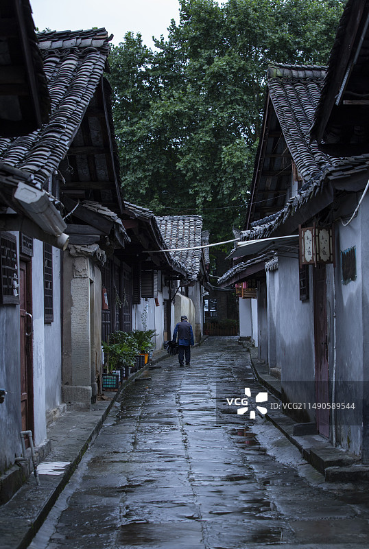 四川阆中古镇图片素材