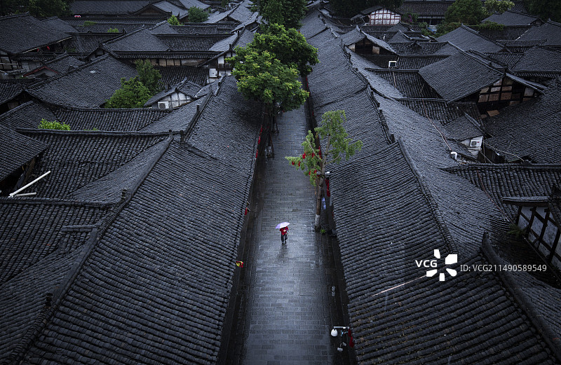 四川阆中古镇图片素材