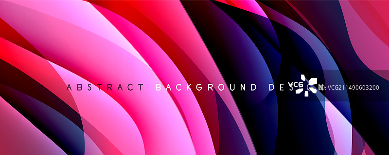 简单的流体颜色渐变抽象背景图片素材