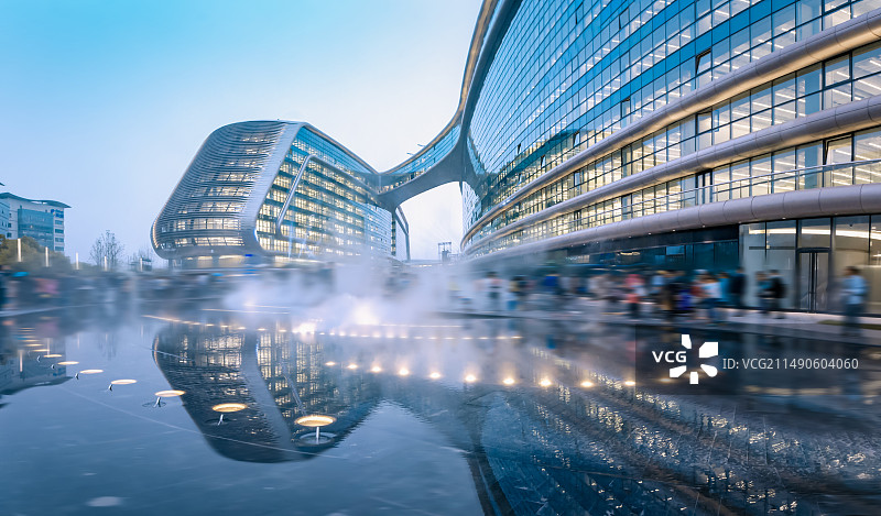 上海凌空soho携程虹桥长宁区图片素材