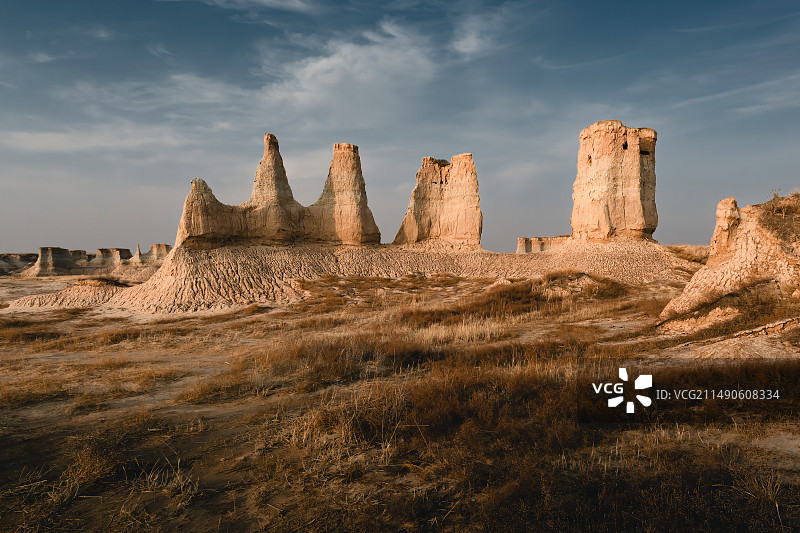 土林地貌风光图片素材